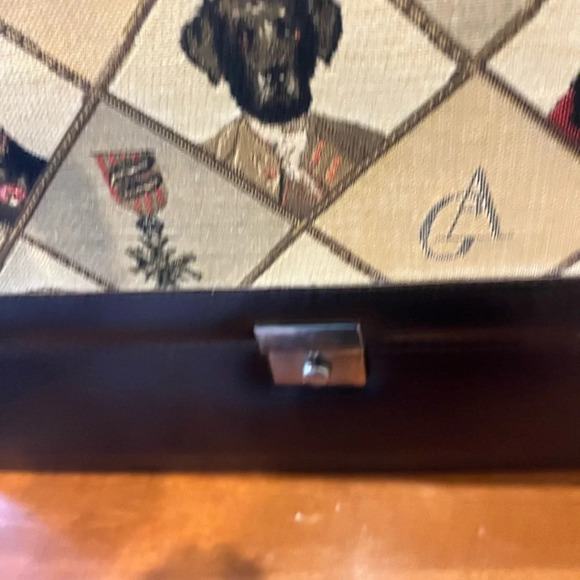 Unique dog briefcase with separate folio and detachable strap - Picture 4 of 11